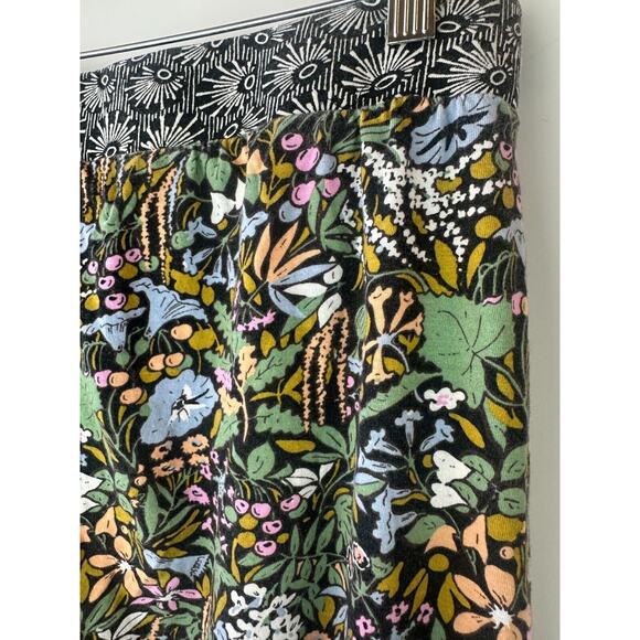 By Anthropologie Printed Pants Flare Leg Lounge Stretch Pull On Women's Medium - Picture 11 of 15